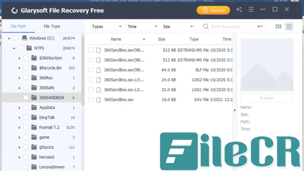 Glarysoft File Recovery Pro