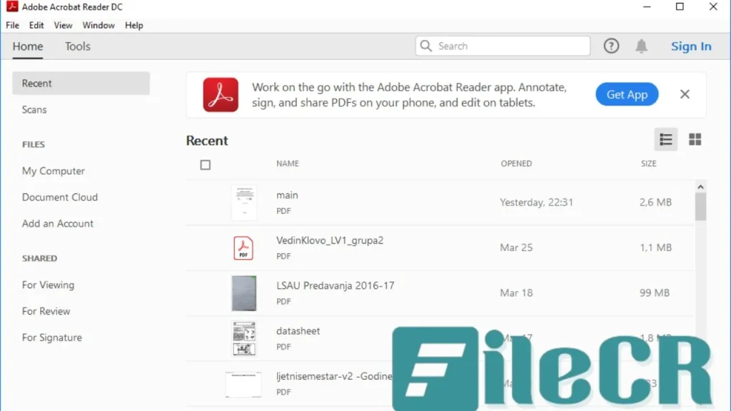 Adobe Acrobat Reader DC