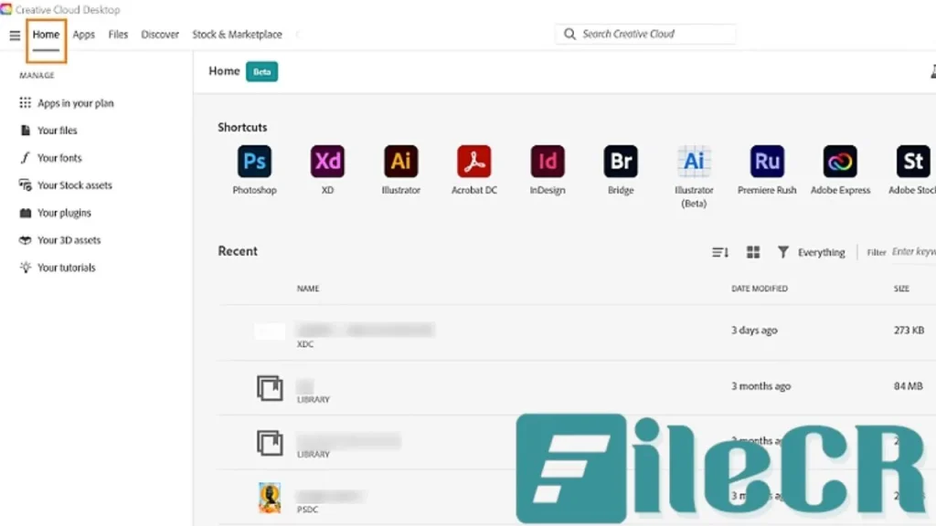 Adobe Creative Cloud Desktop App 