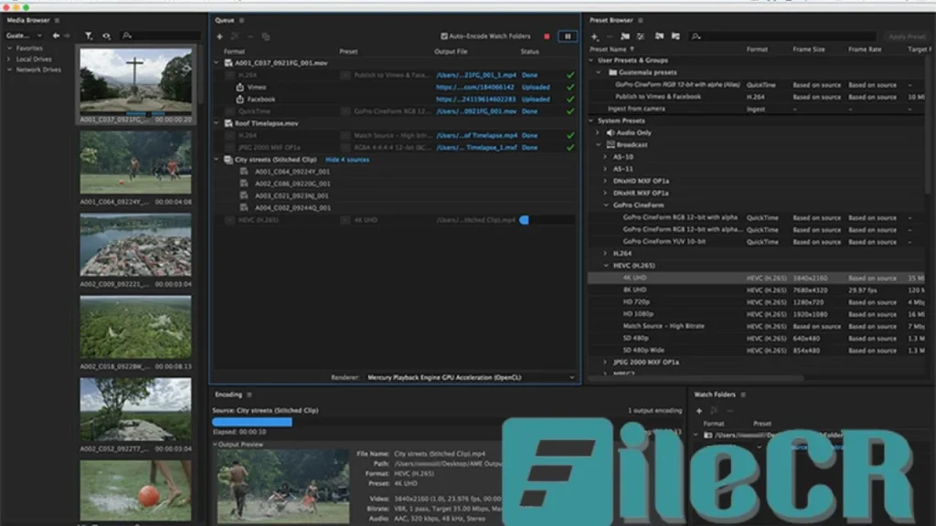 Adobe Media Encoder CC 