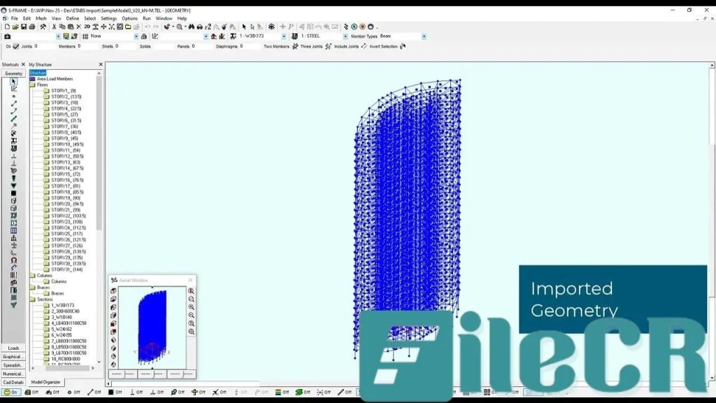 CSI ETABS20 16