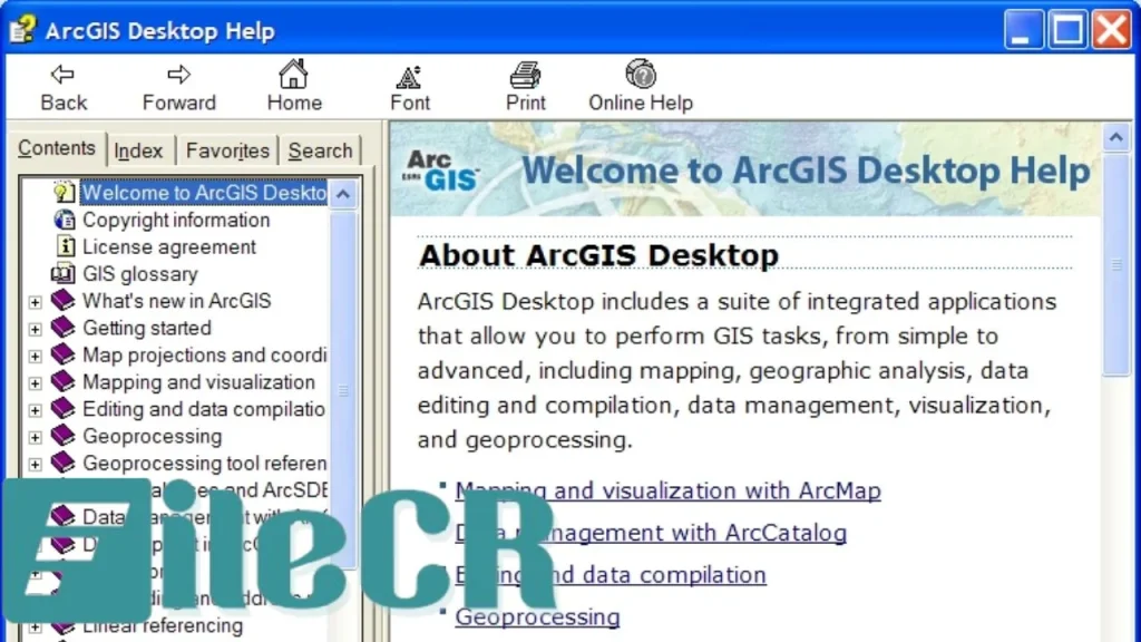 ESRI ArcGIS Desktop & Extensions