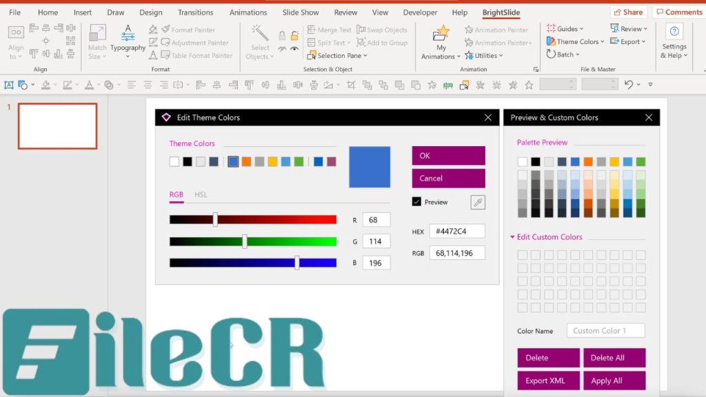 Efficient Elements for presentations