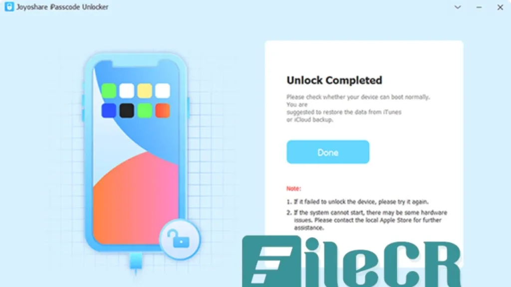 Joyoshare iPasscode Unlocker