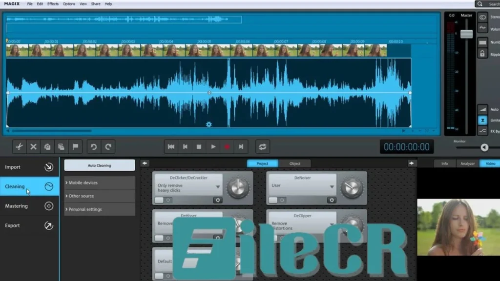 MAGIX Video Sound Cleaning Lab