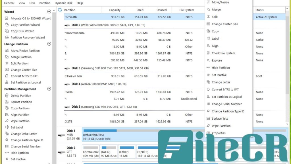 MiniTool Partition Wizard Enterprise 