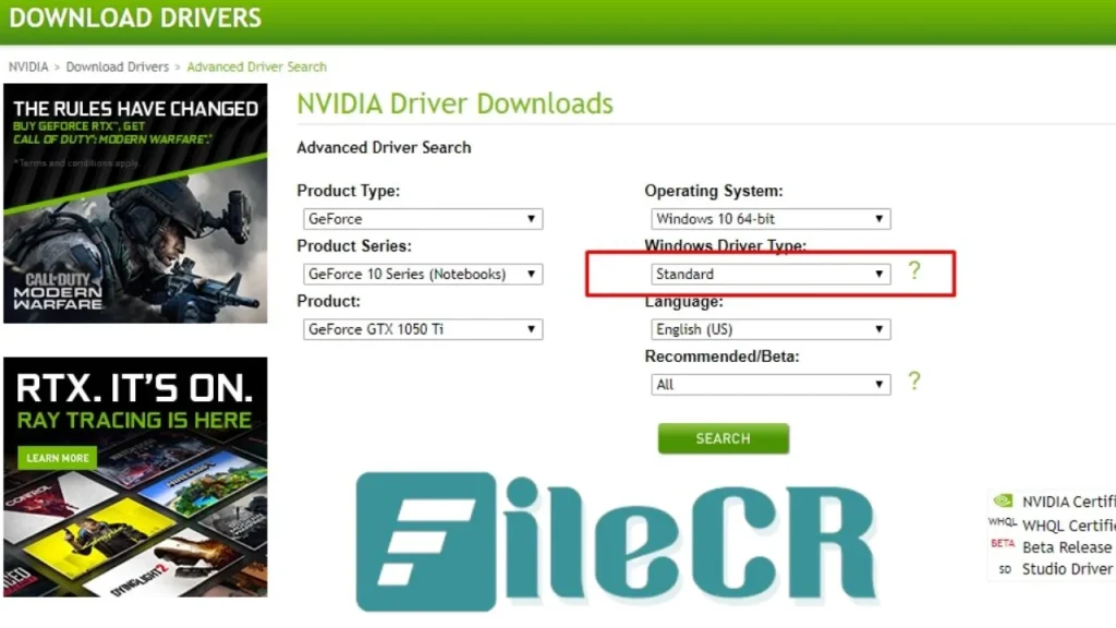 NVIDIA GeForce Drivers