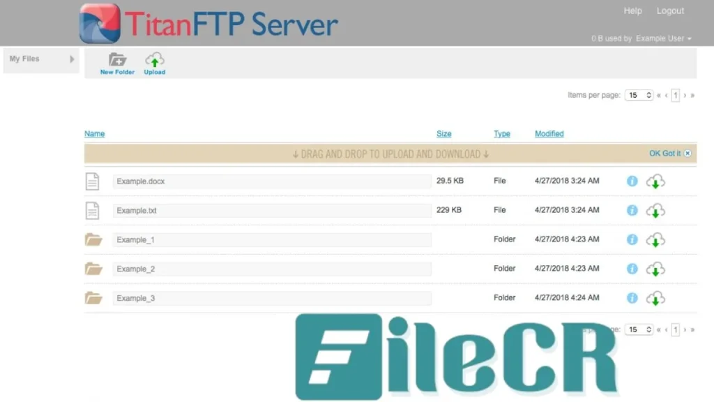 Titan FTP Server Enterprise 