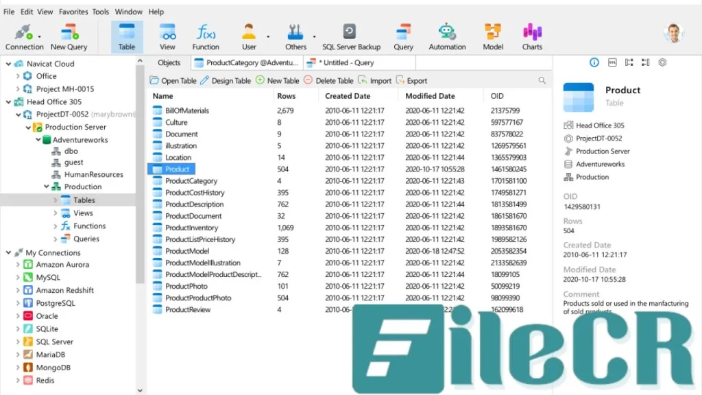 Navicat for SQL Server