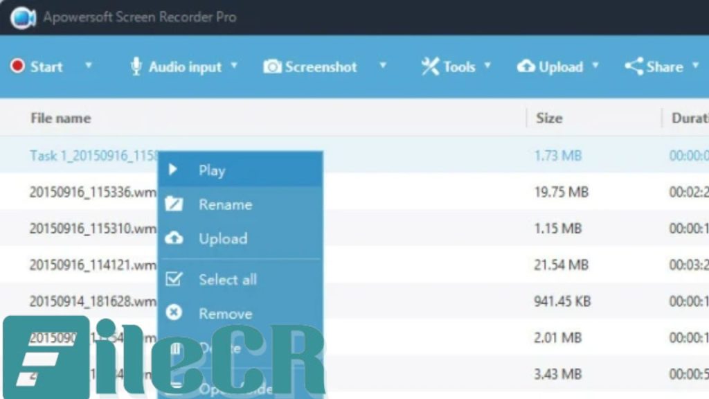 Apowersoft Screen Recorder Pro