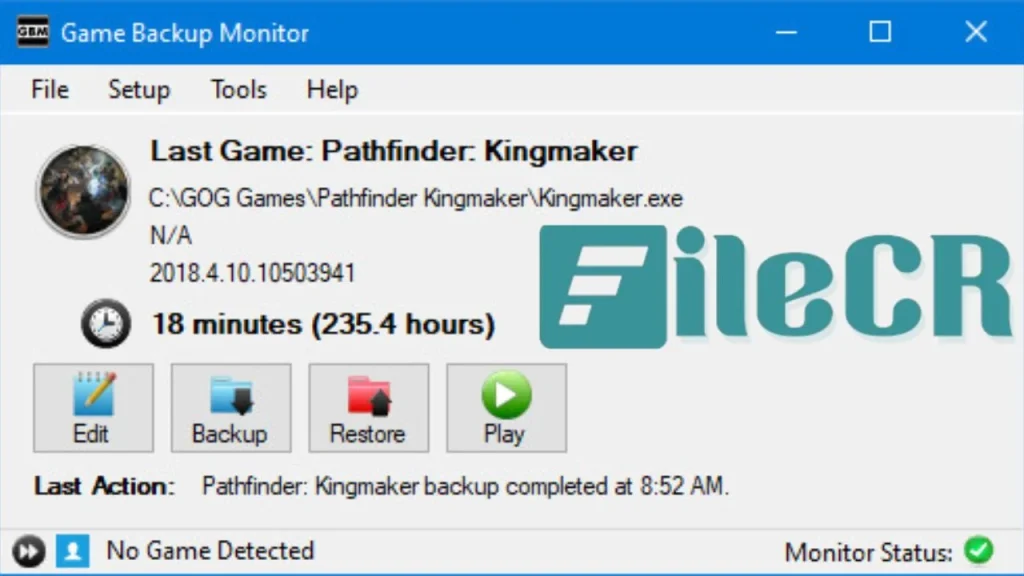 Game Backup Monitor 