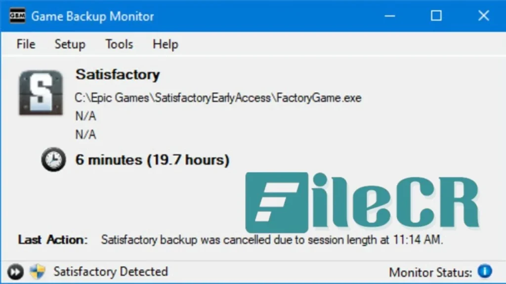 Game Backup Monitor