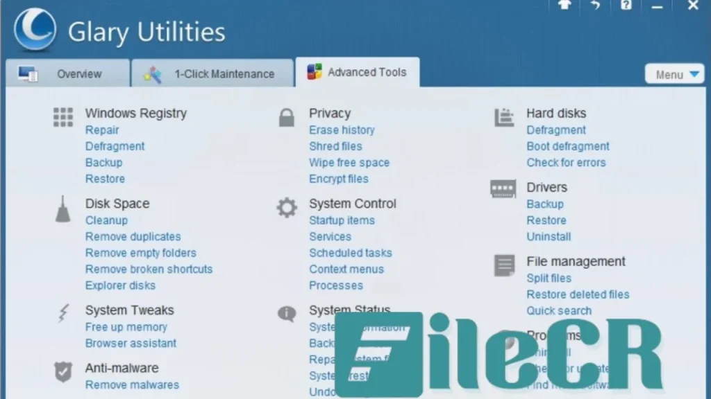 Glary Utilities Pro