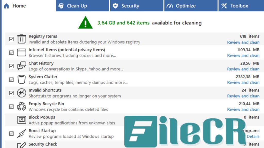 OneSafe PC Cleaner Pro