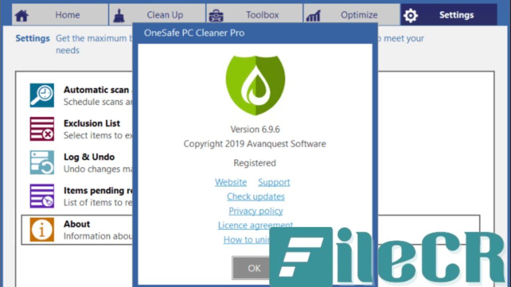 OneSafe PC Cleaner Pro