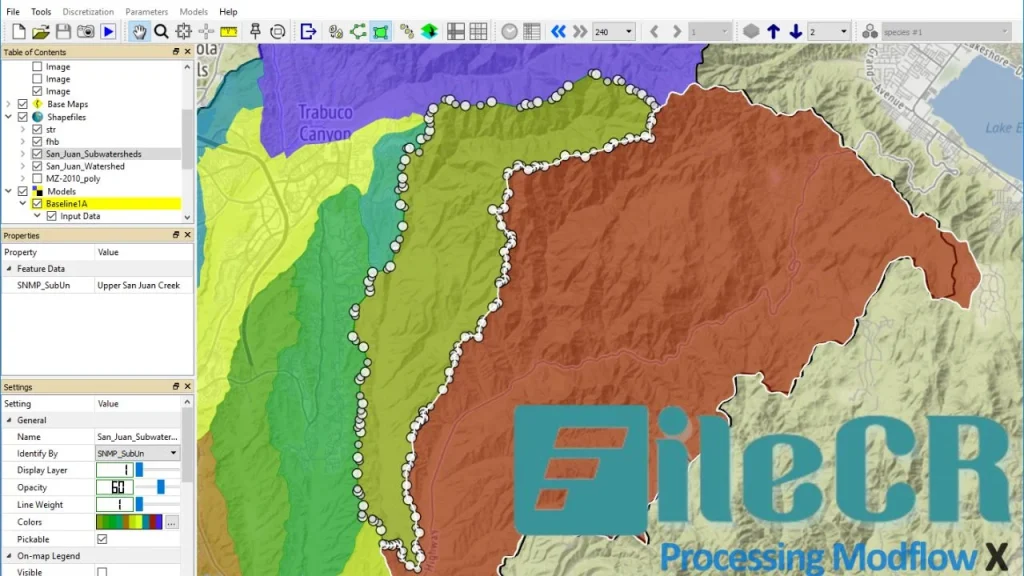 Processing Modflow X