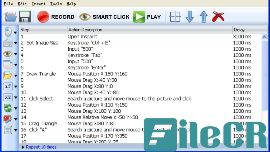 RobotSoft Mouse and Keyboard Recorder 