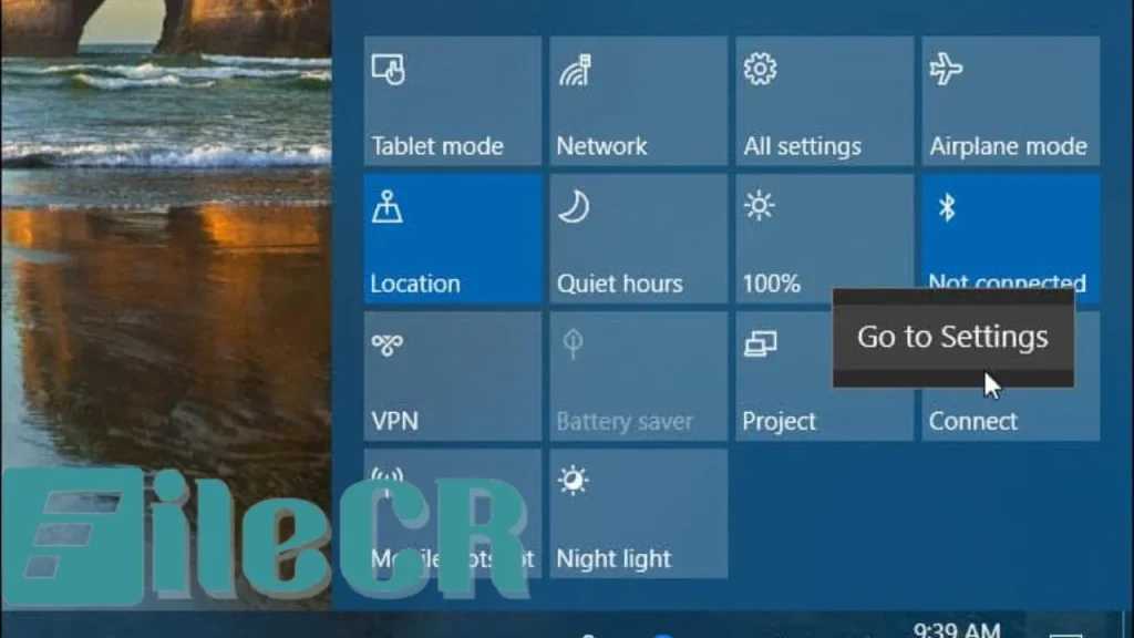 Win10 Brightness Slider